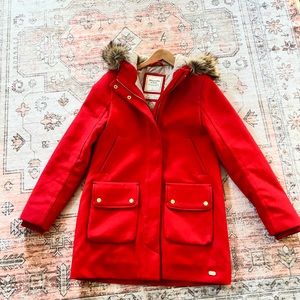 Abercrombie Red Coat
